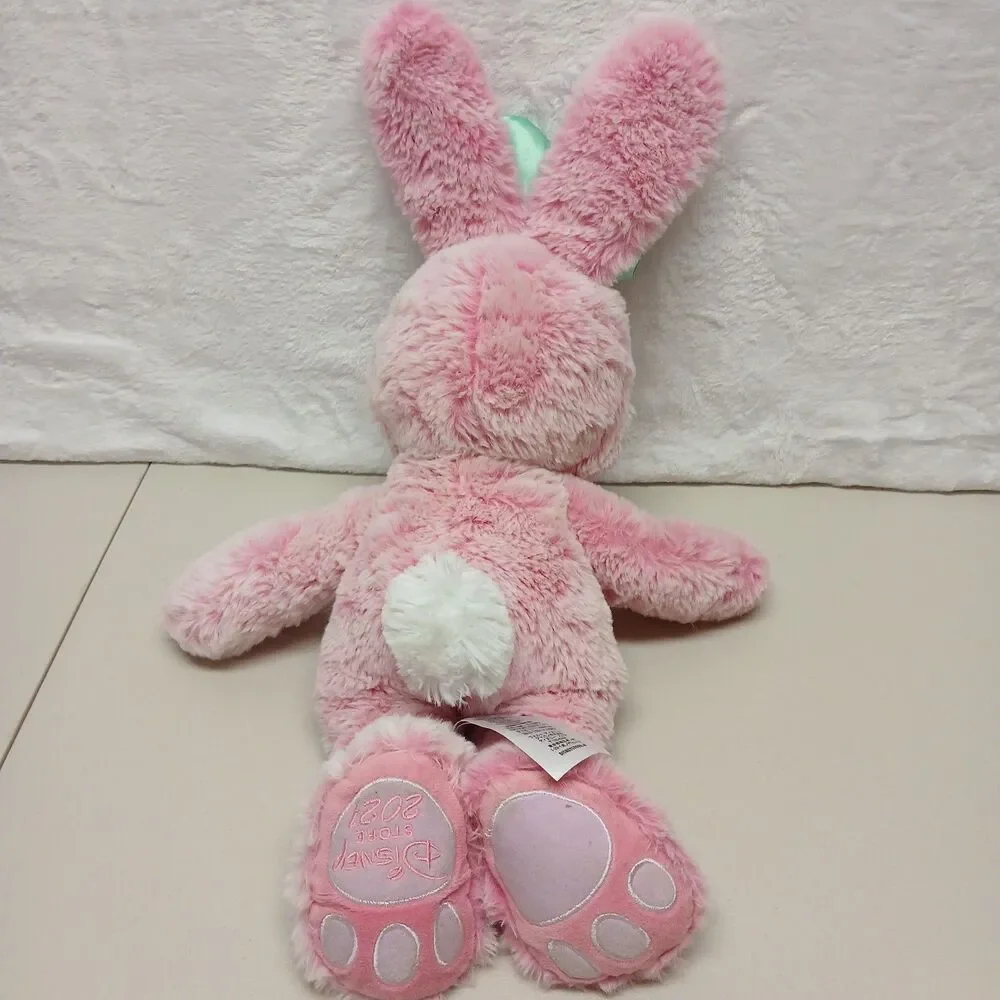 Disney Store Minnie Mouse 18” 2021 Easter Bunny Stuffed Plush Animal Toy Doll